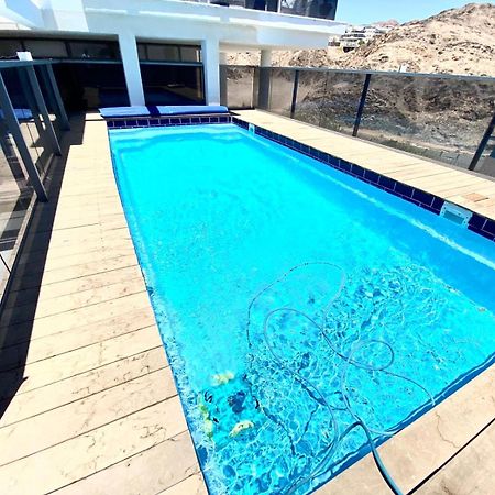 Stunning Penthouse With Sea Views And Private Heated Pool Apartamento Eilat Exterior foto