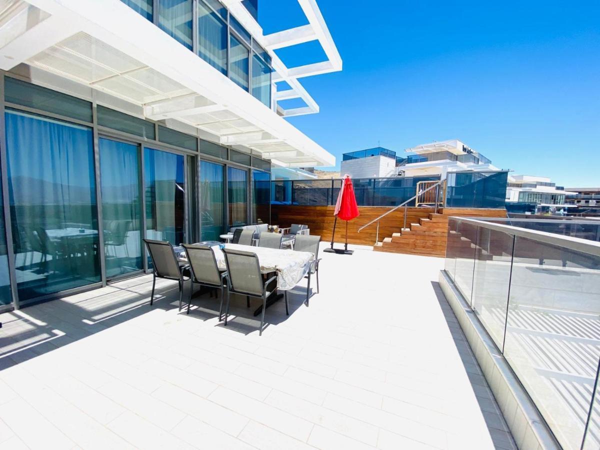 Stunning Penthouse With Sea Views And Private Heated Pool Apartamento Eilat Exterior foto