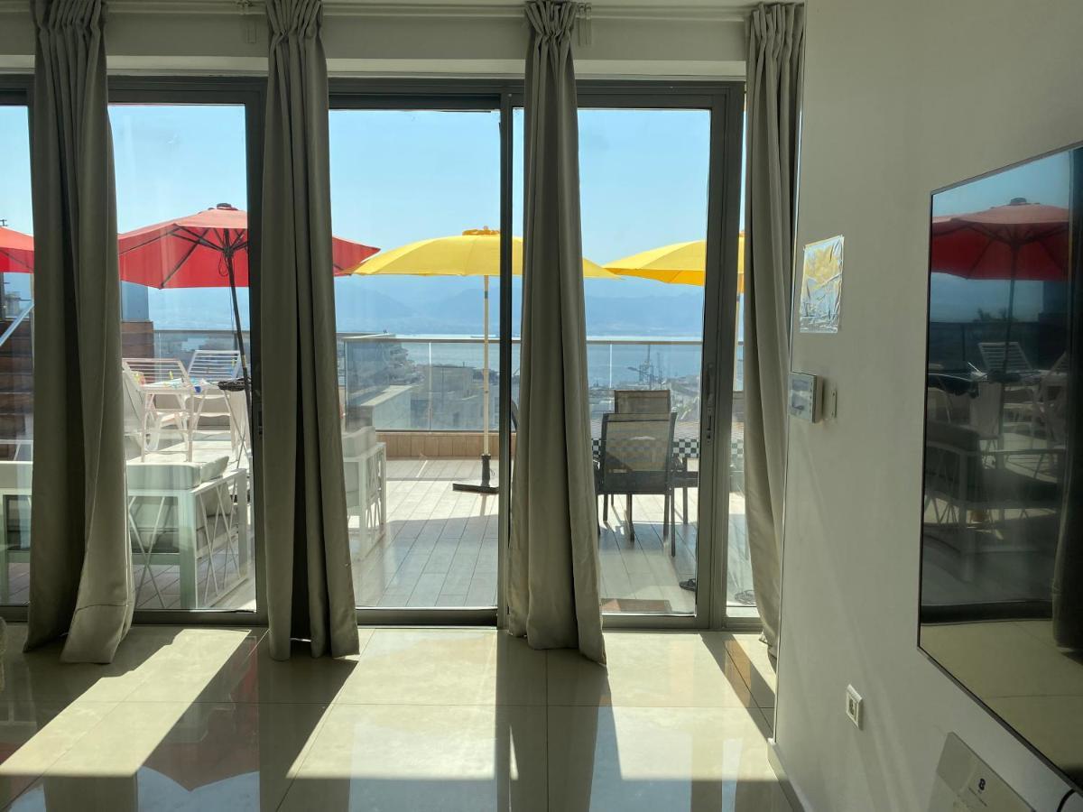 Stunning Penthouse With Sea Views And Private Heated Pool Apartamento Eilat Exterior foto