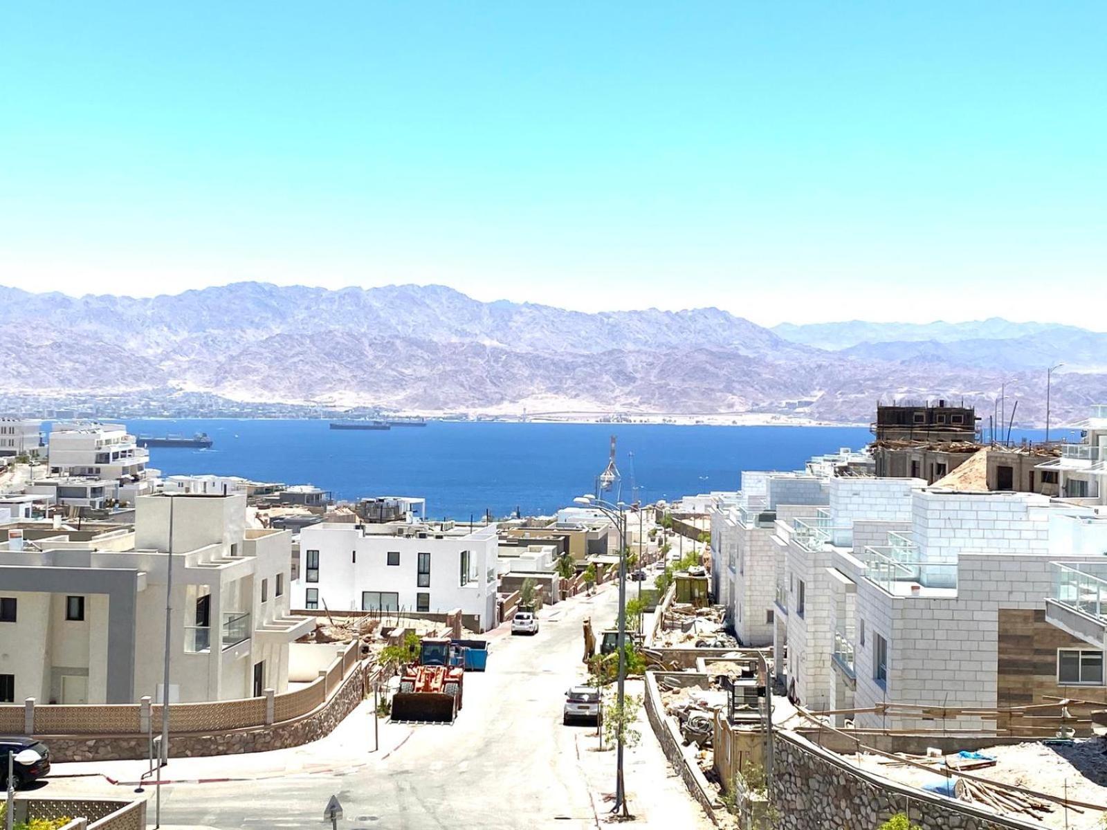 Stunning Penthouse With Sea Views And Private Heated Pool Apartamento Eilat Exterior foto