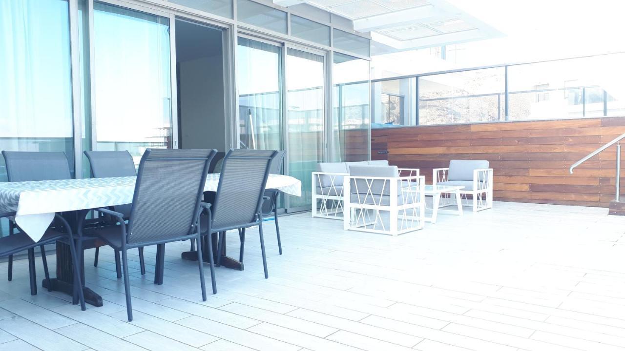 Stunning Penthouse With Sea Views And Private Heated Pool Apartamento Eilat Exterior foto